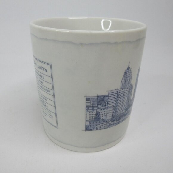 Starbucks Atlanta Georgia Hotlanta Coffee Mug Cup Architectural Series 2006 18oz - Picture 2 of 6